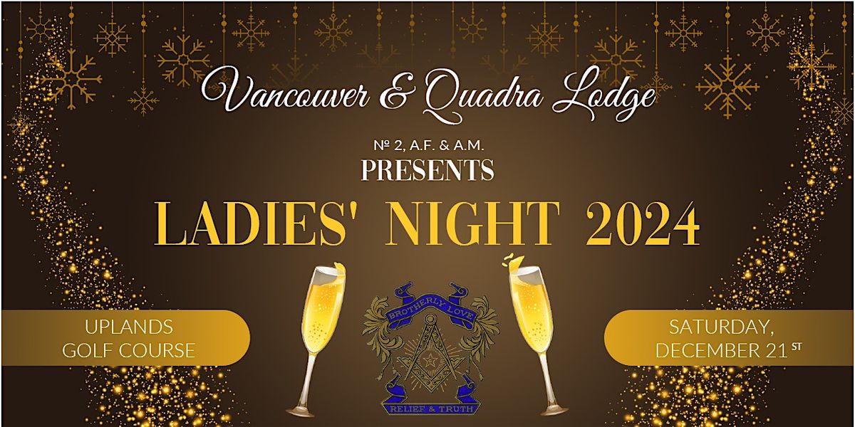 LADIES' NIGHT 2024 - AT UPLANDS GOLF CLUB