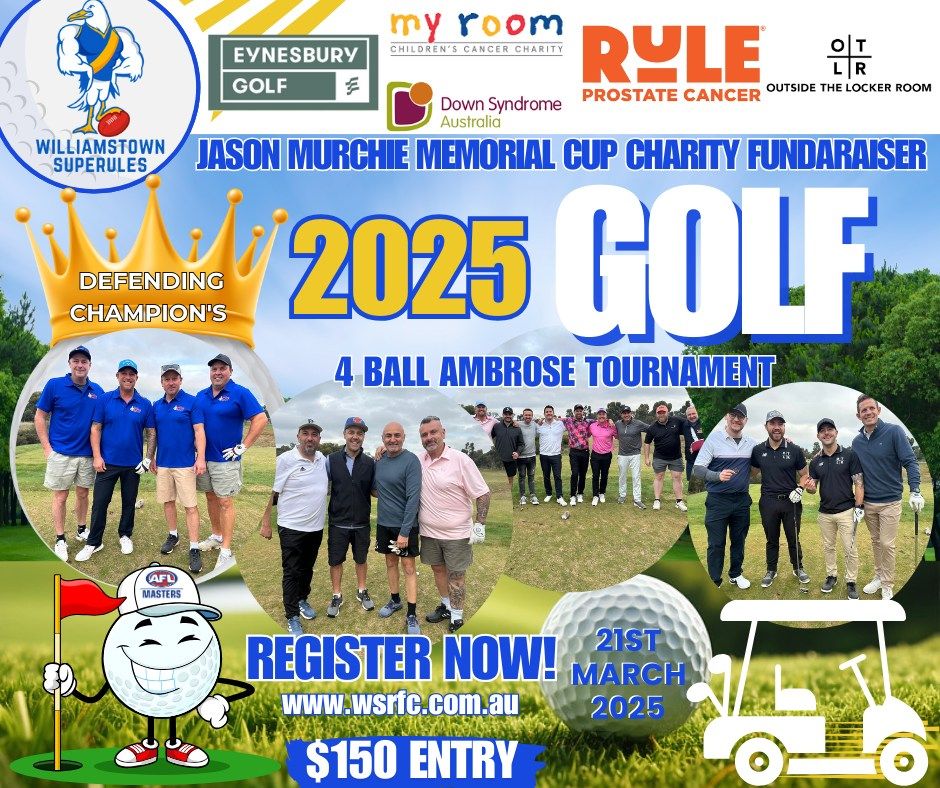 The 2025 Jason Murchie Memorial Cup Charity Golf Day - 4-Ball Ambrose Tournament