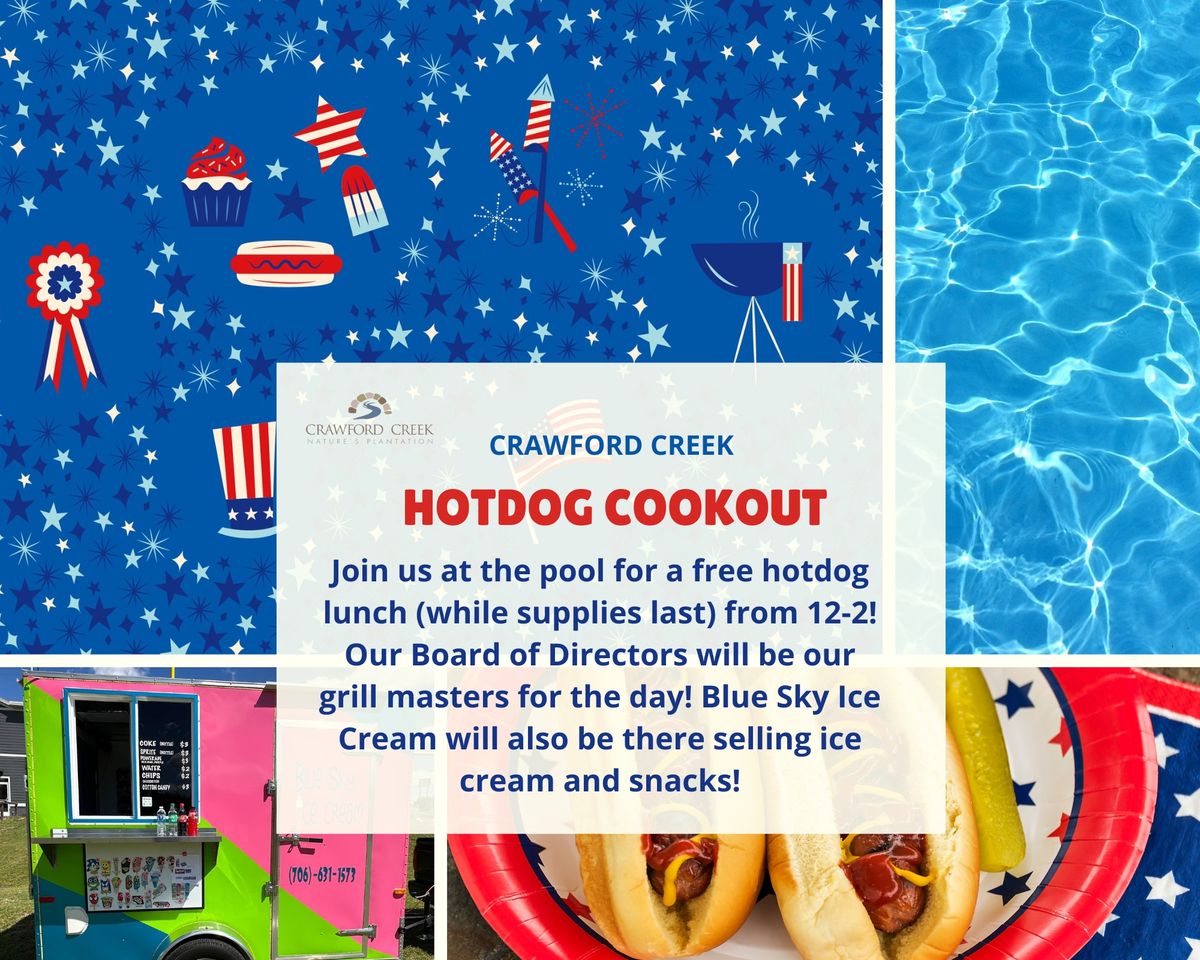 Hotdog Cookout @ the Pool *Residents Only*