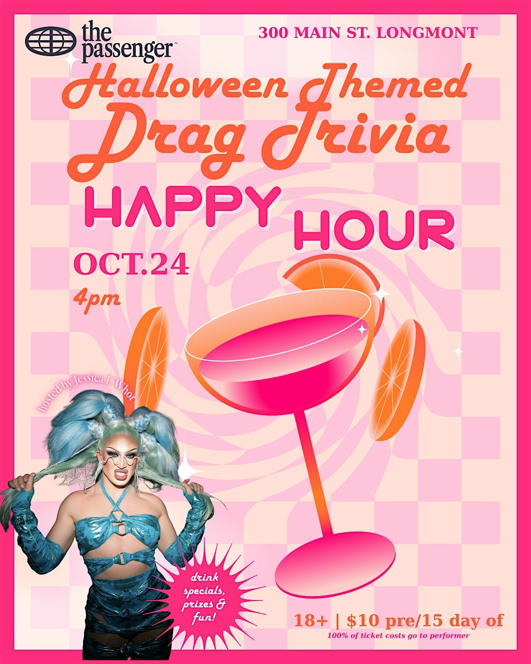 Halloween Themed Drag Trivia Happy Hour