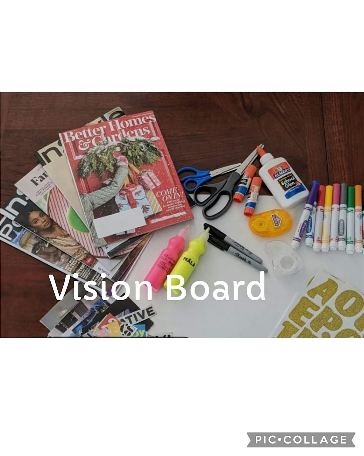 Vision Board\/Prayer Board Manifest with Expectation