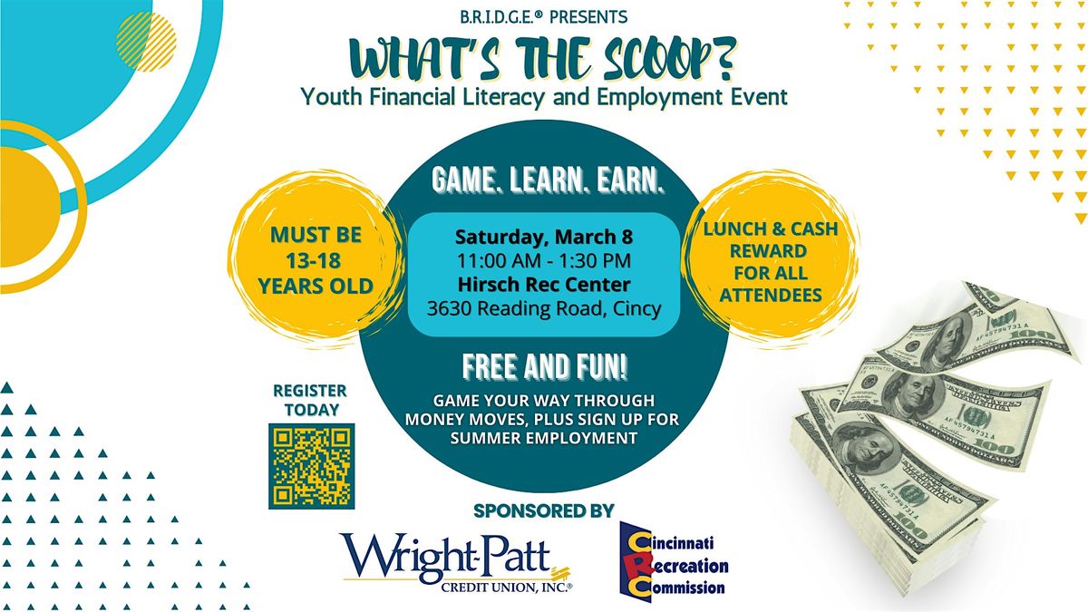 What's the Scoop?: A Youth Financial Literacy and Employment Event