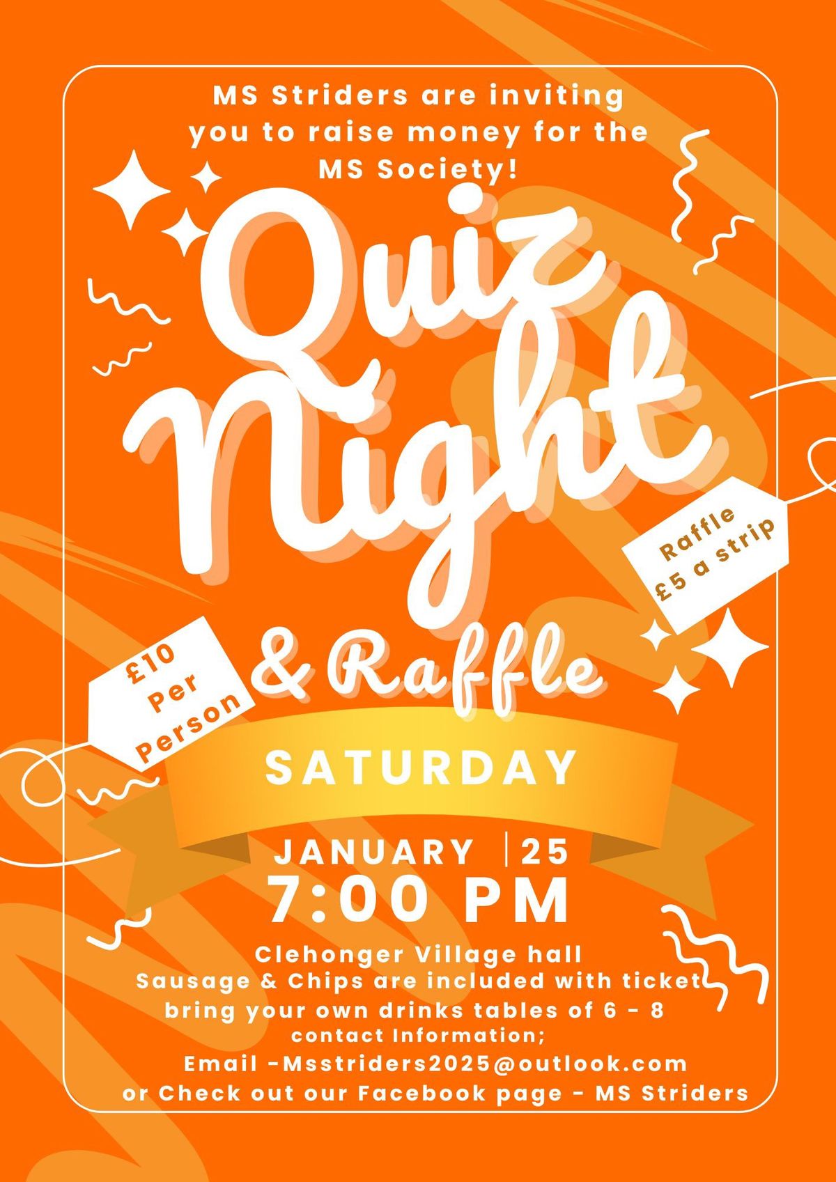 Quiz Night & Raffle 2025