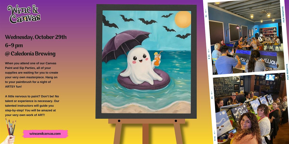 Dunedin Paint Night - Spooky Sips