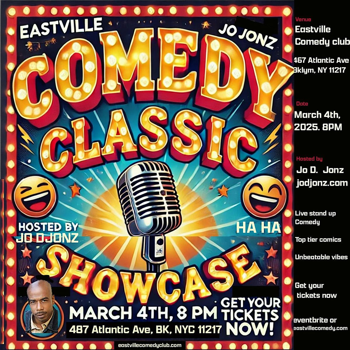 Eastville Comedy Classic Showcase