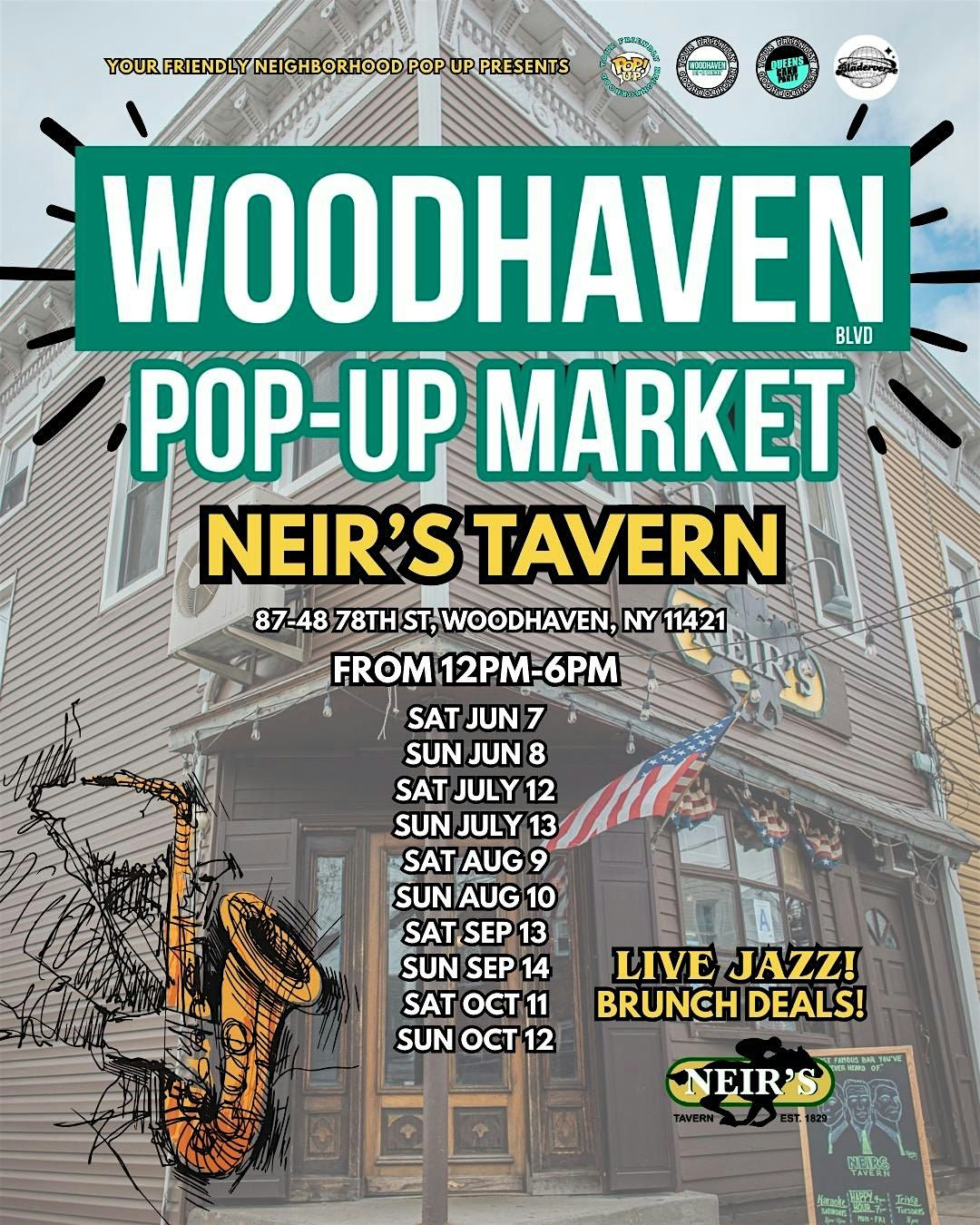 WOODHAVEN POP-UP MARKET! Art, Collectibles, and More!