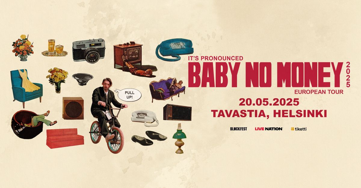 bbno$ (CA): Baby No Money European Tour, Tavastia, Helsinki, 20.5.2025