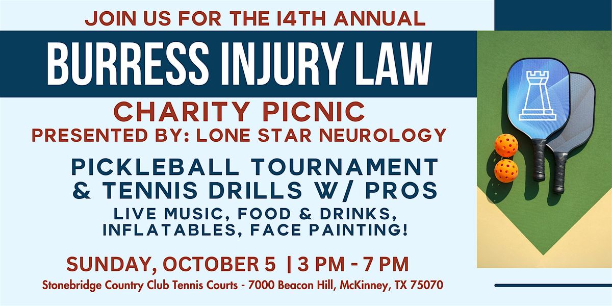 14th Annual Burress Injury Law's Charity Picnic