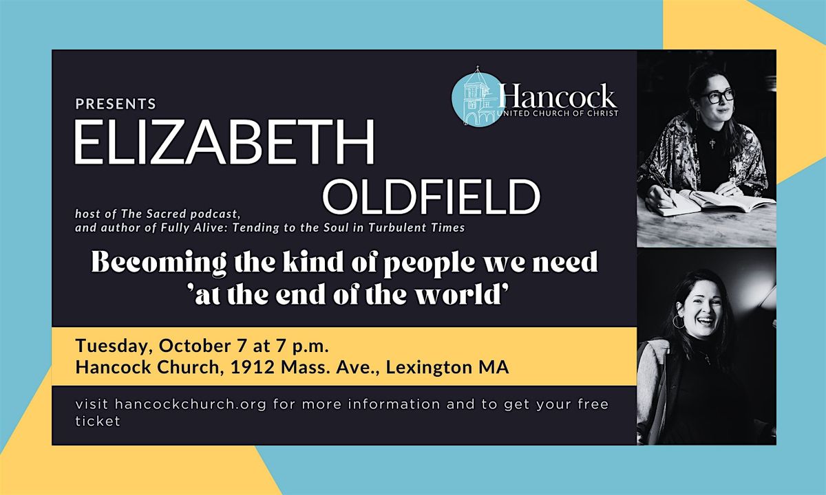 Author and Podcaster Elizabeth Oldfield