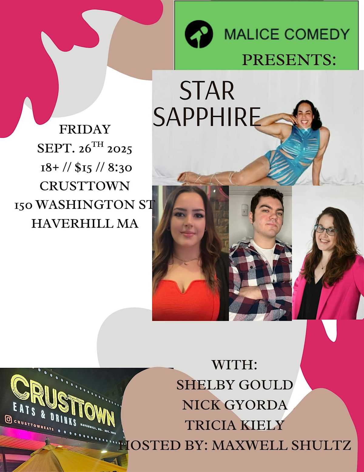 STAR SAPPHIRE Live COMEDY night