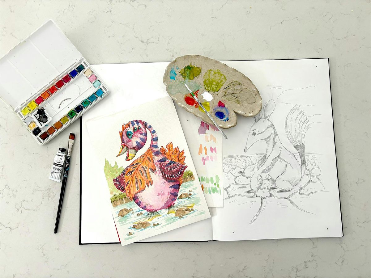 Character Design Watercolour Workshop