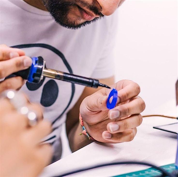 Jewellery workshop at Drink and Draw