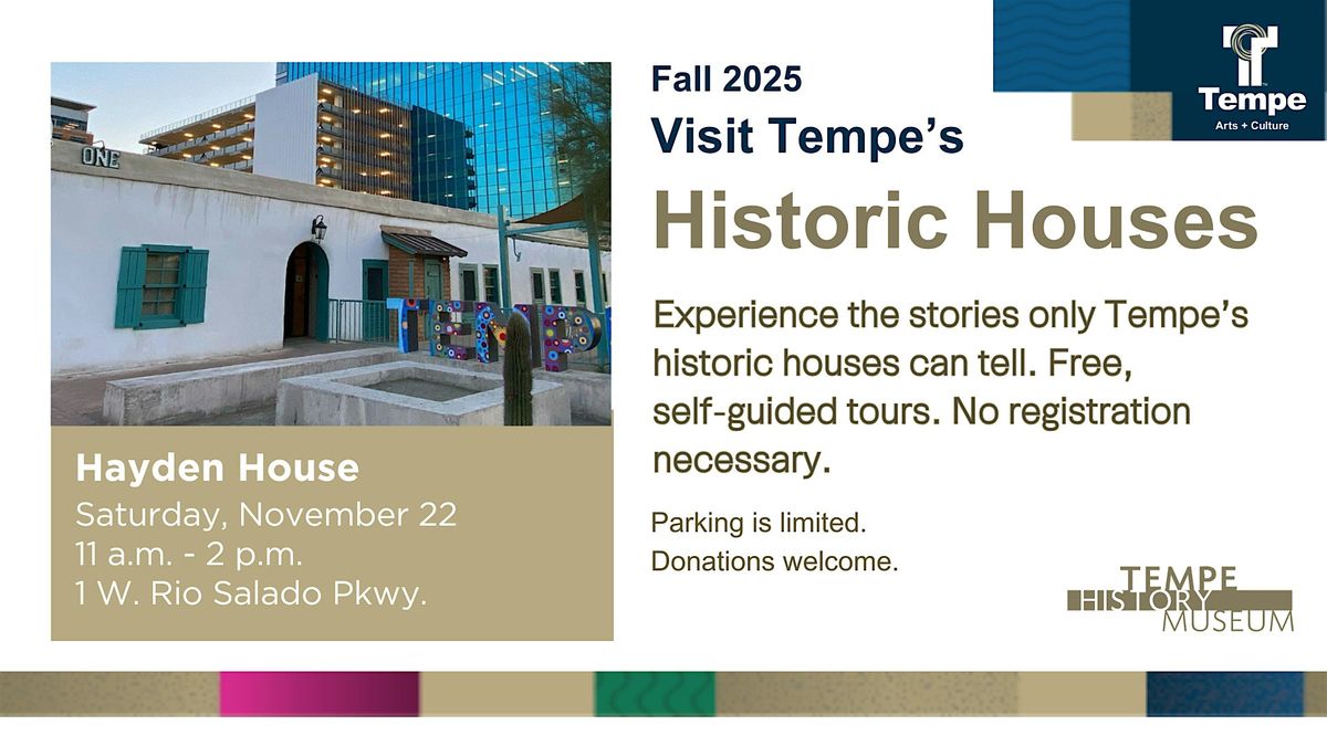 Hayden House Saturday Open House