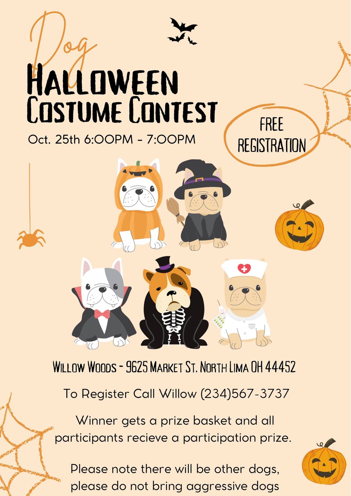 Willow Woods Trunk or Treat and Dog Costume Contest