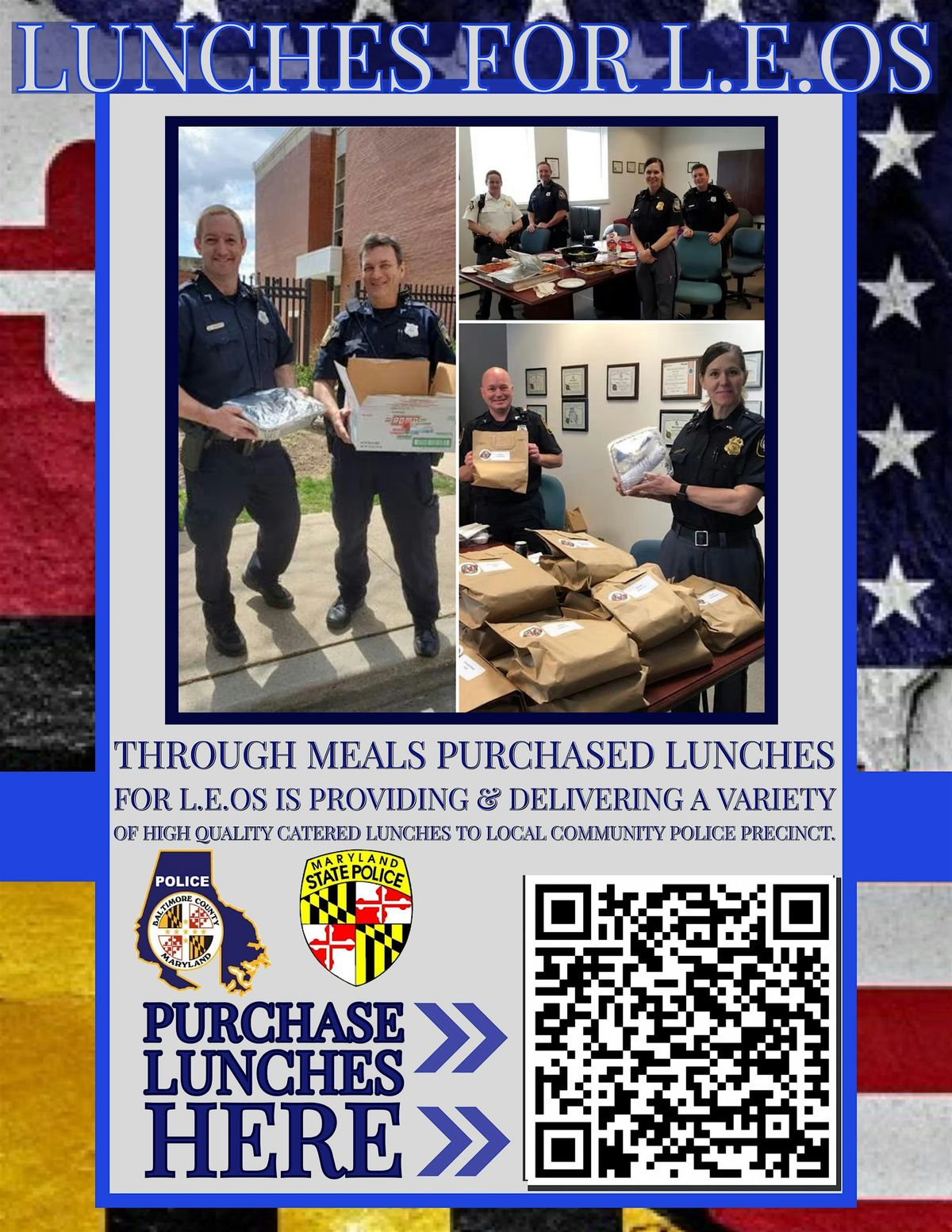 Lunches with L-E-Os (Law Enforcement Officers)