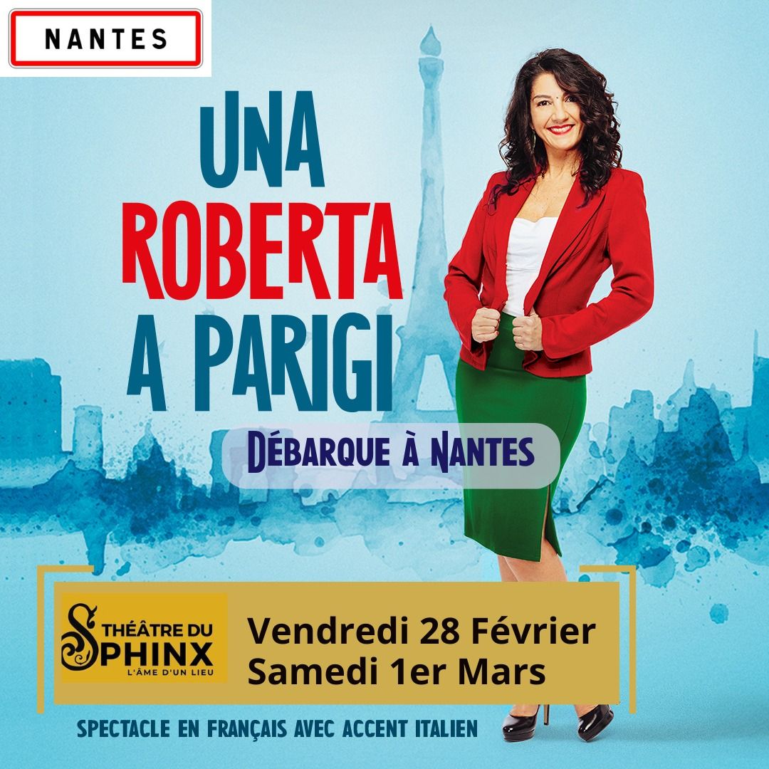 Una Roberta a Parigi d\u00e9barque \u00e0 NANTES