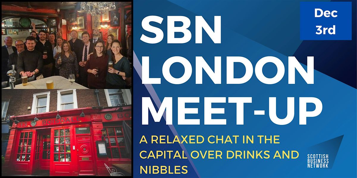 SBN LONDON DECEMBER MEET-UP