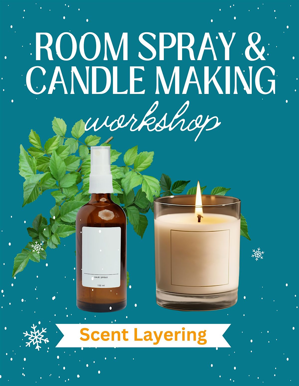 Room Spray & Candle making Workshop