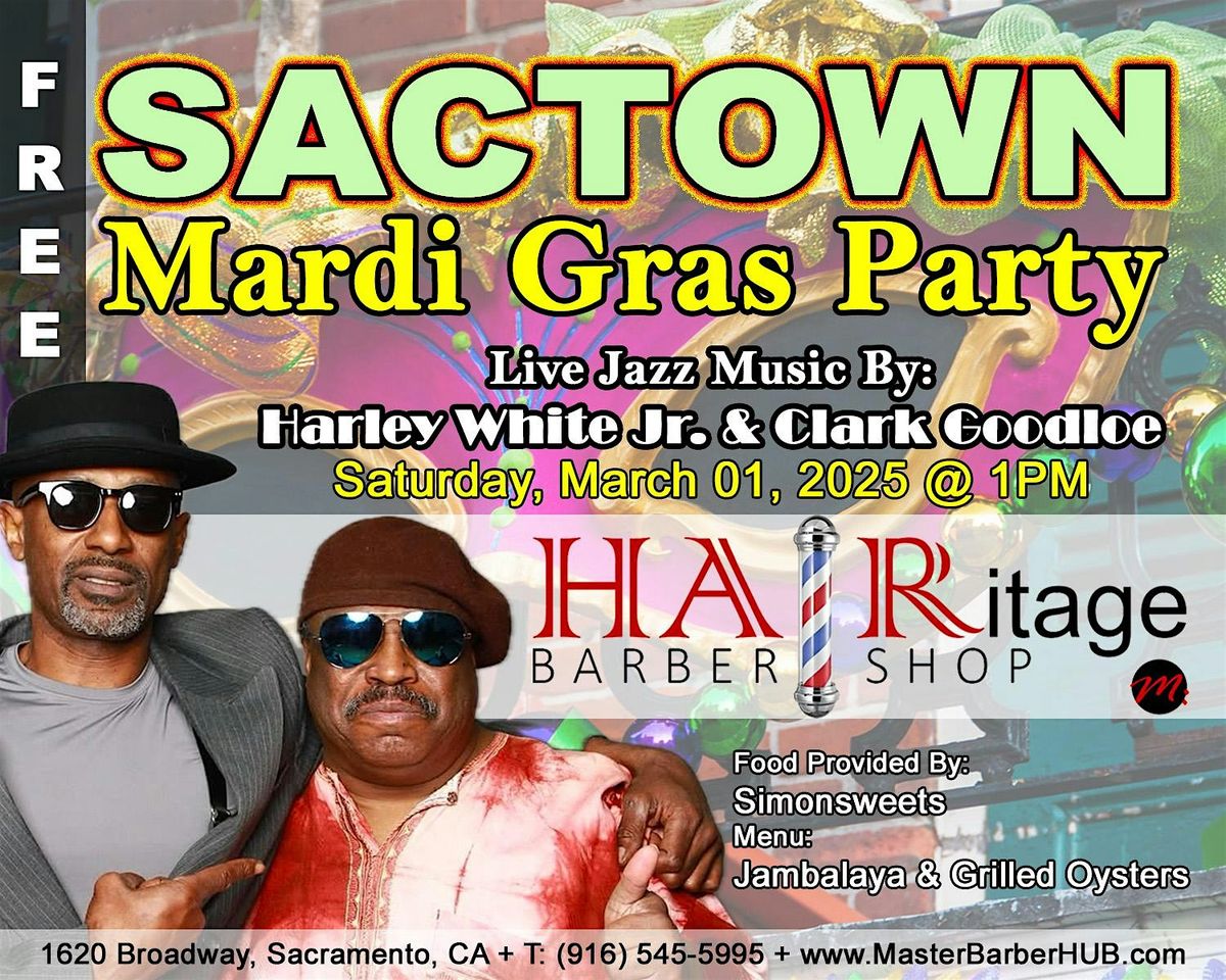 SacTown Mardi Gras Party