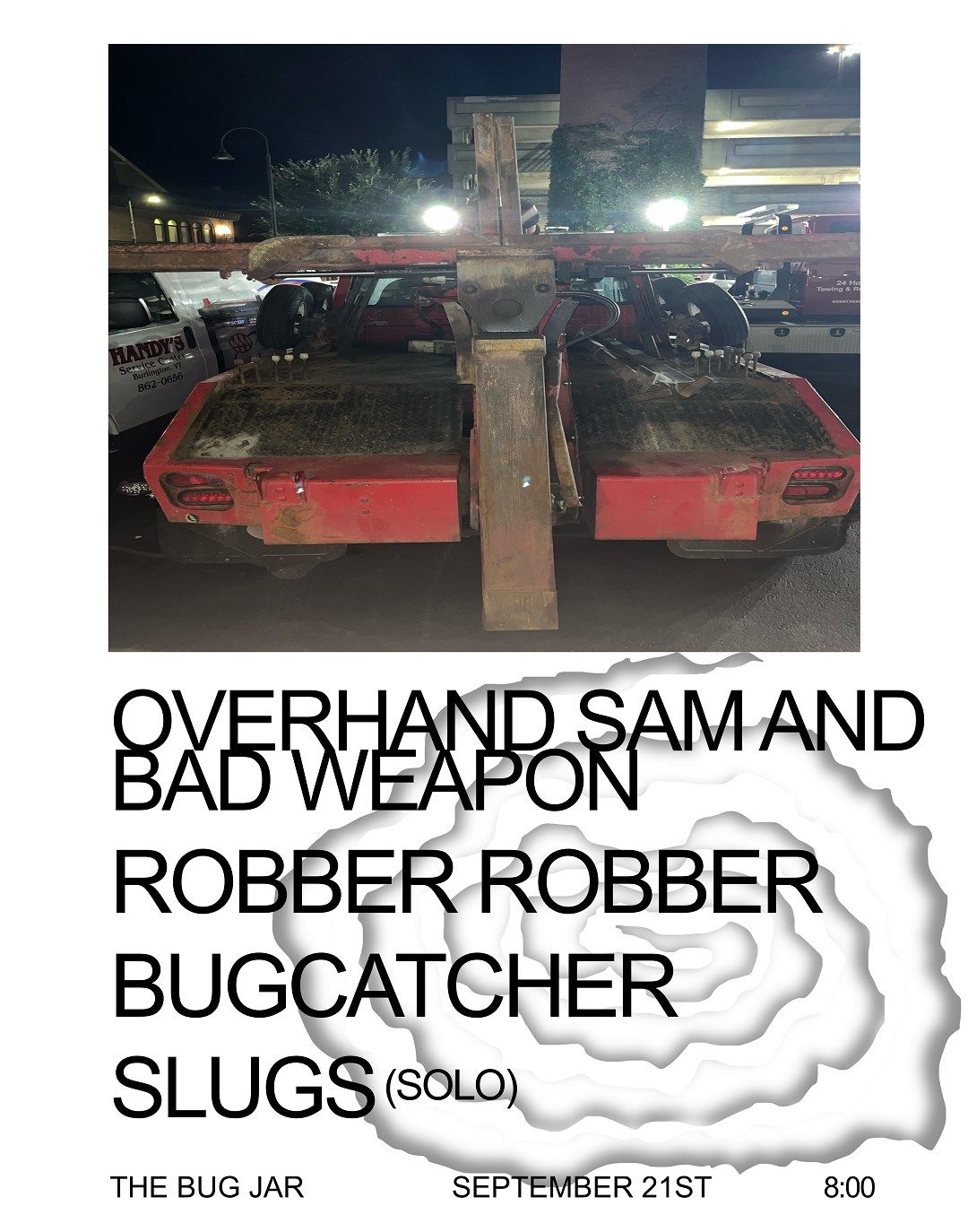 OHS & Bad Weapon \/ Robber Robber \/ Bugcatcher \/ Slugs (solo)