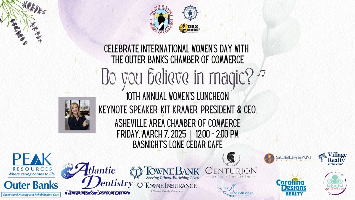 10th Annual Women's Luncheon: Do You Believe In Magic?