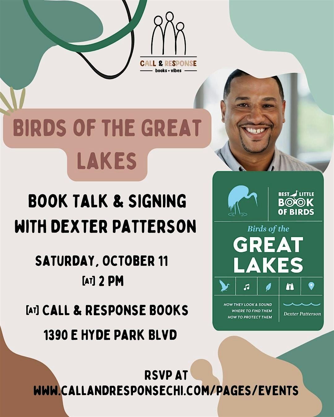 Book Talk: Birds of the Great Lakes with Dexter Patterson