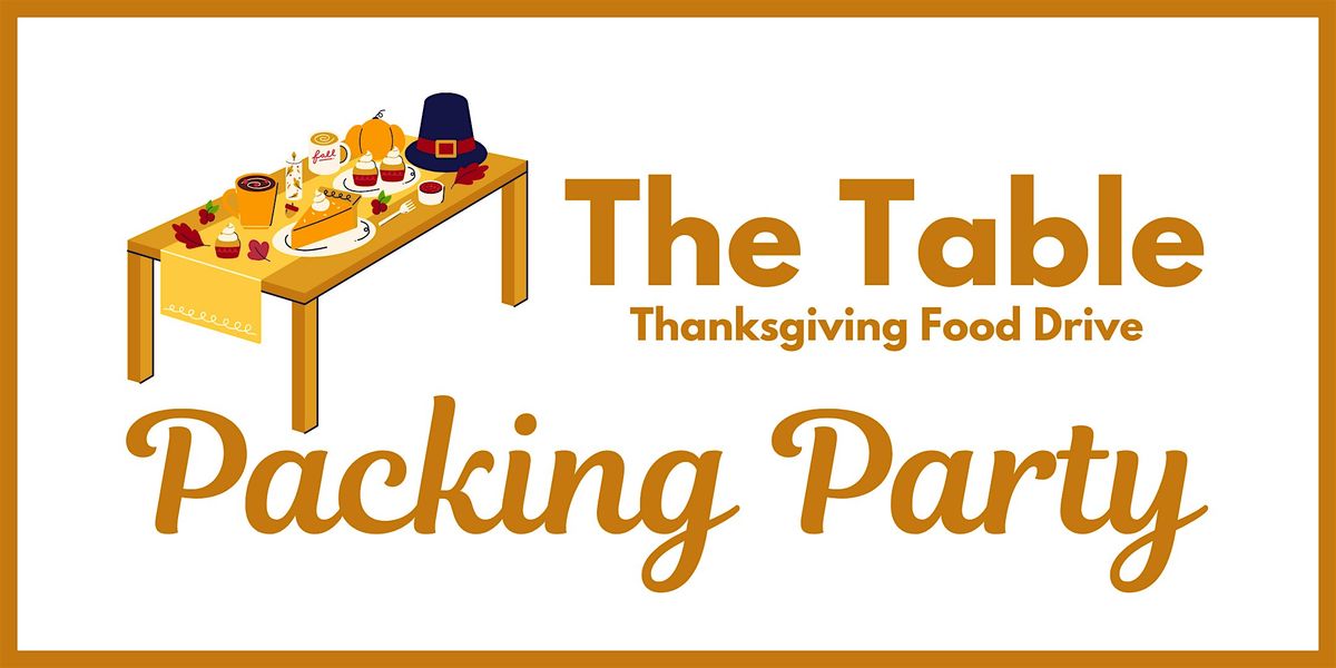 Thanksgiving Meal Drive Packing Party