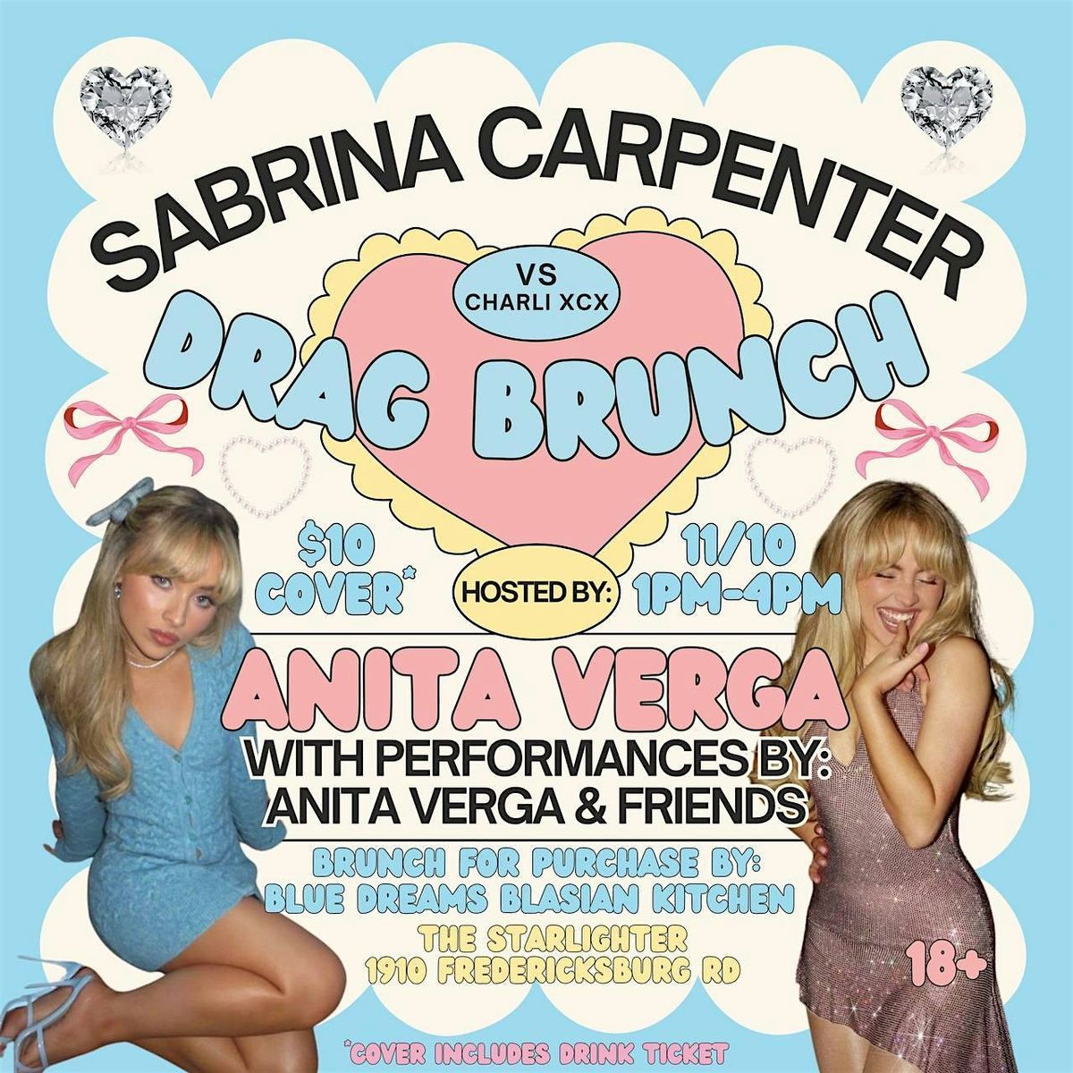 Sabrina Carpenter VS Charlie XCX Drag Brunch