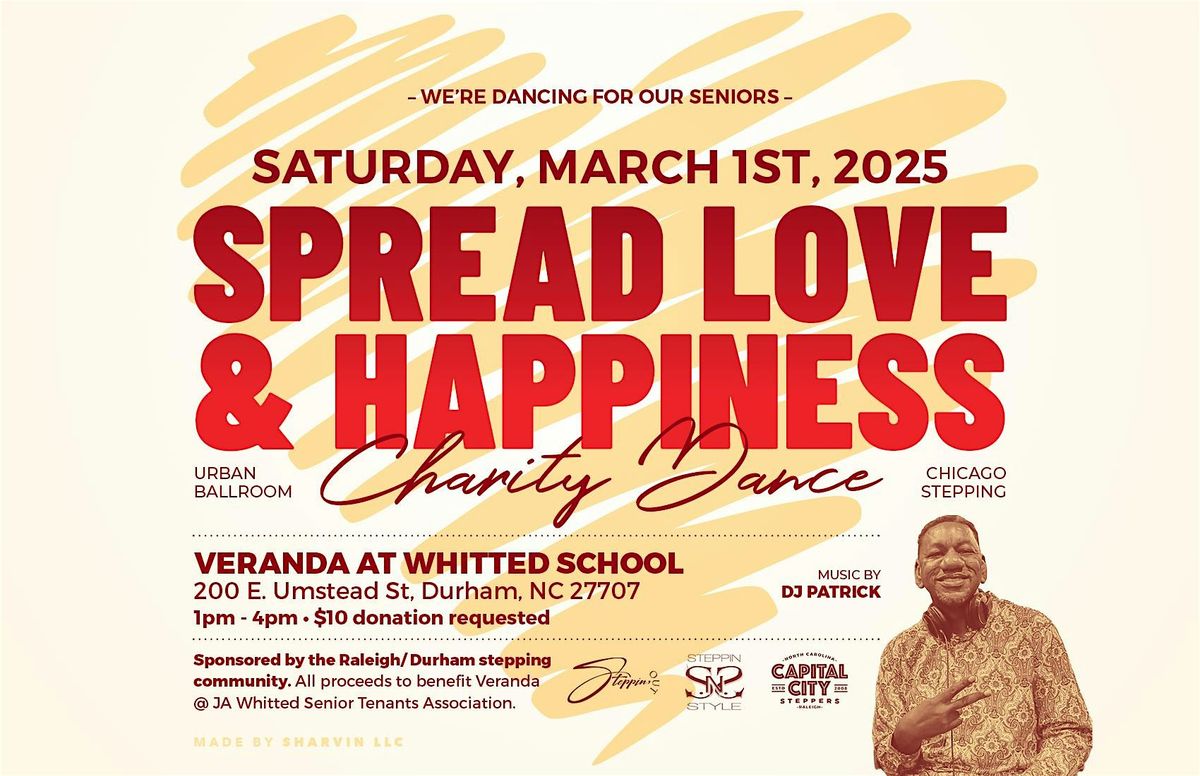 Spread Love & Happiness Charity Steppin Dance