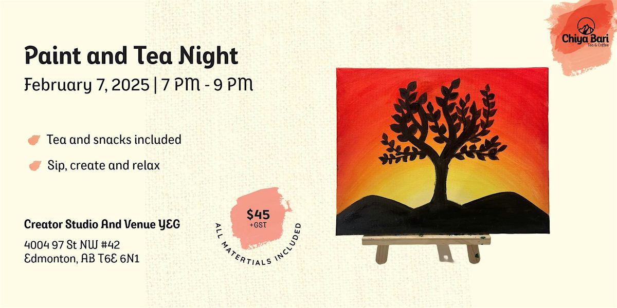 Tea and Paint Night