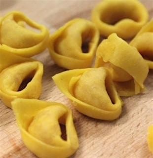 Butternut Squash Tortellini with a Cranberry  Cheddar Cream Sauce