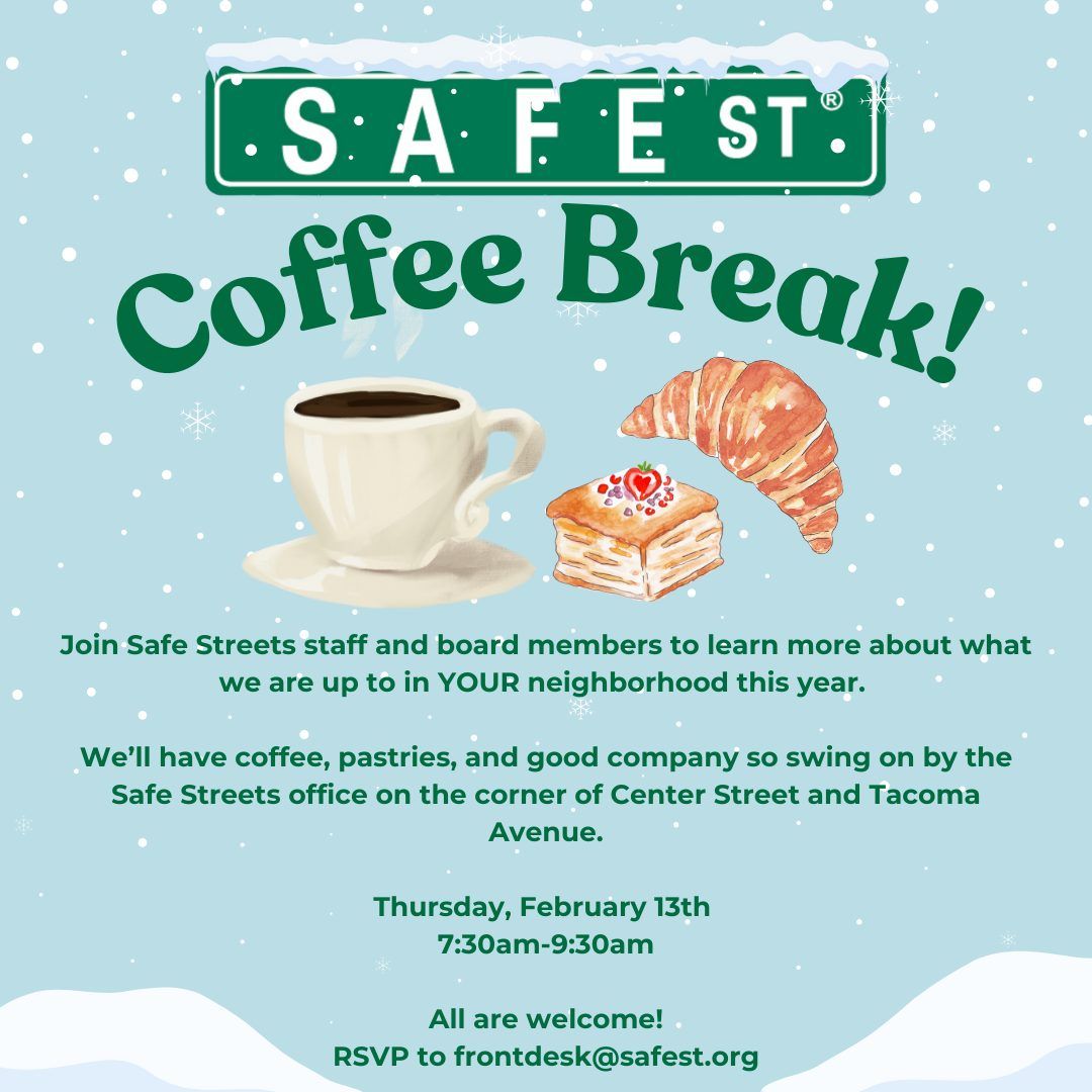 Coffee & Pastries with Safe Streets