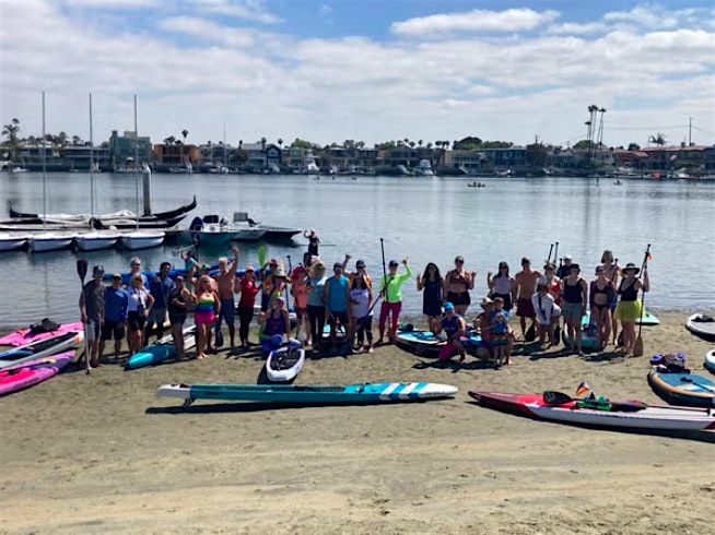 Sunny Paddle in Long Beach