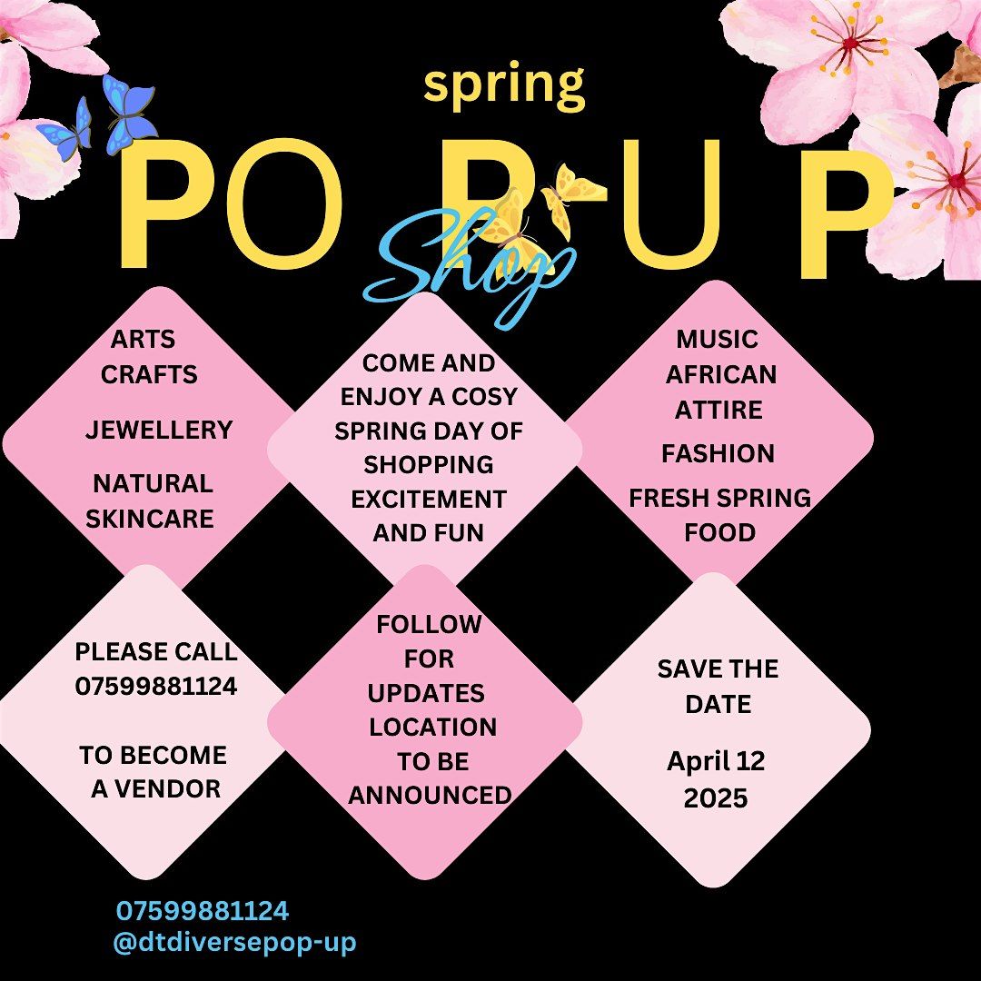 DT Spring Pop-up Event