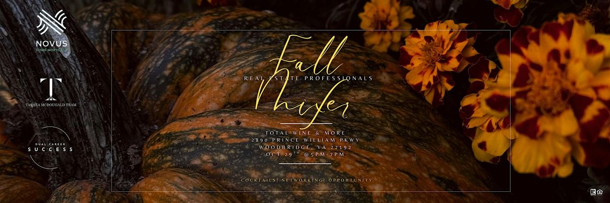 Fall Mixer for Real Estate Professionals