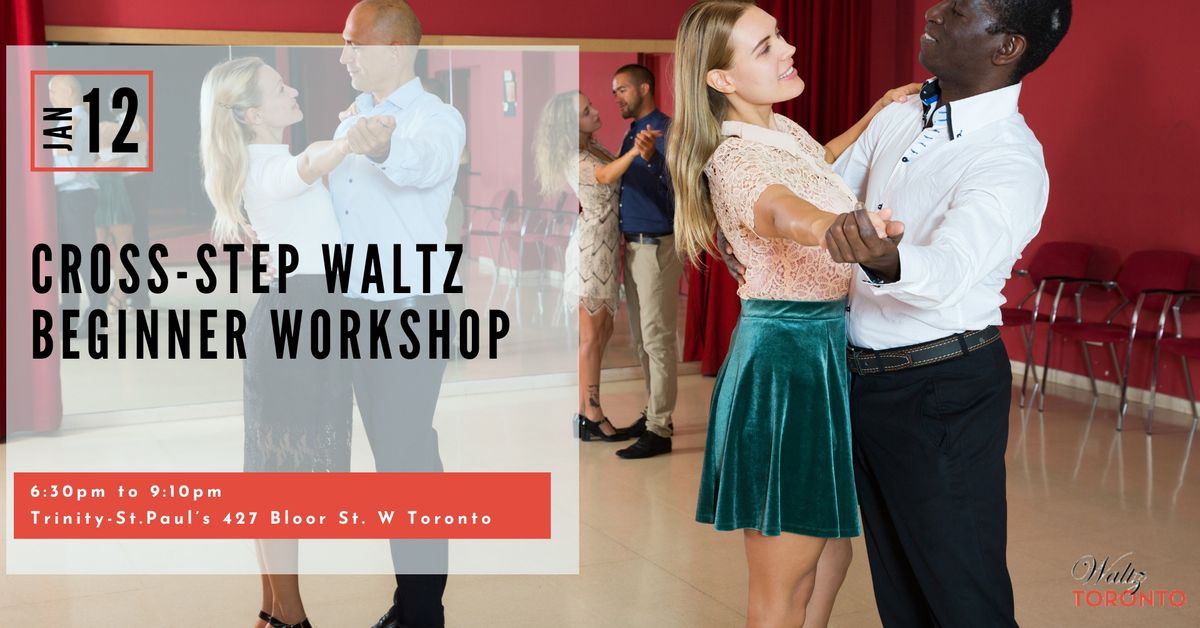 Cross-step Waltz beginner workshop!