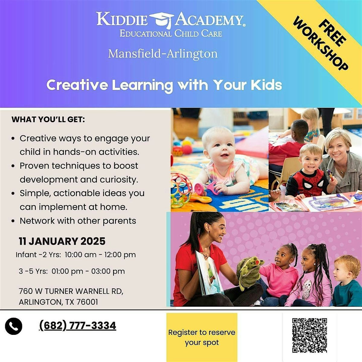 Little Minds, Big Ideas: Creative Learning With Your Kids Workshop