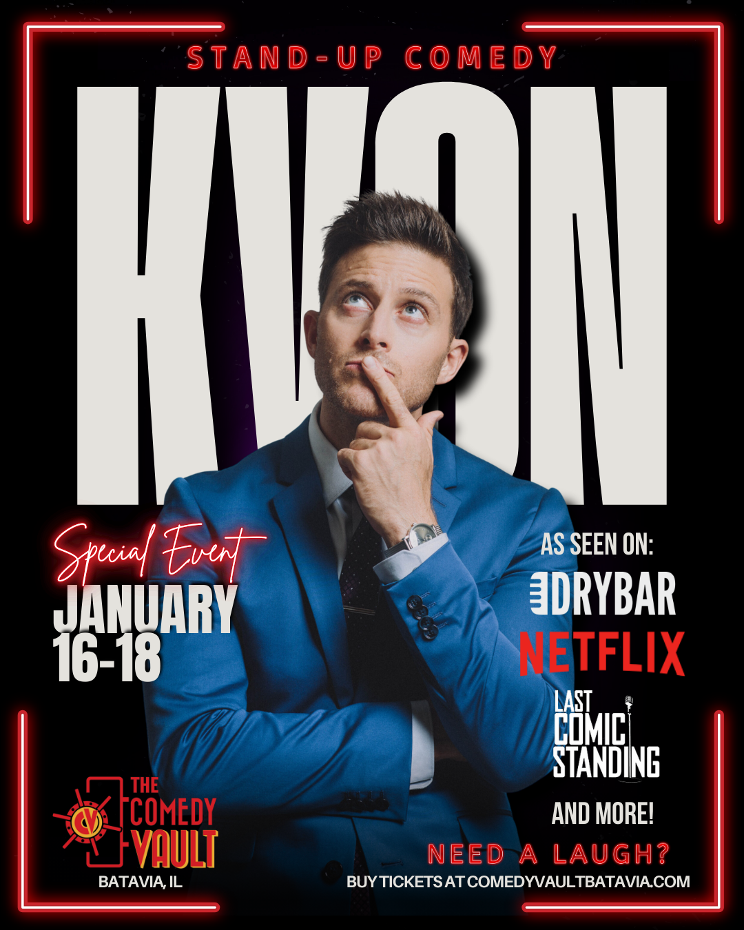 K-Von at The Comedy Store - La Jolla