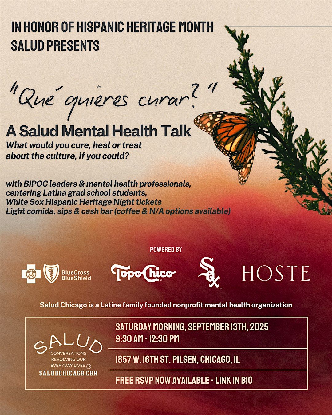 Salud's "Qu\u00e9 Quieres Curar?" Mental Health Talk