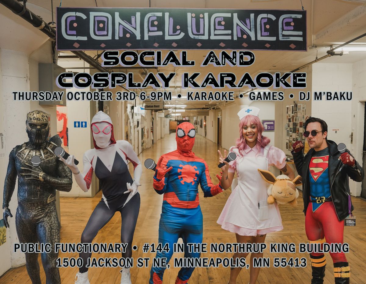 ConFluence Social and Cosplay Karaoke