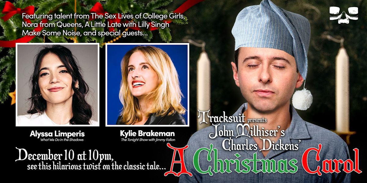 John Milhiser's Charles Dickens' A Christmas Carol, Live and LIVESTREAMED!