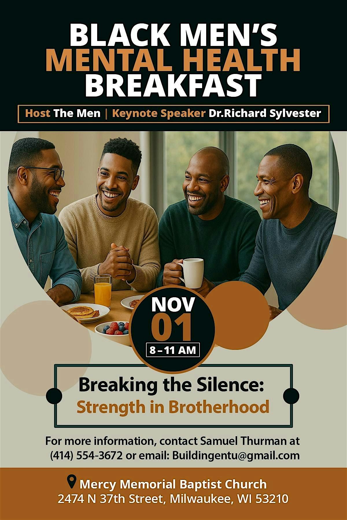 Black Men's Mental Health Breakfast