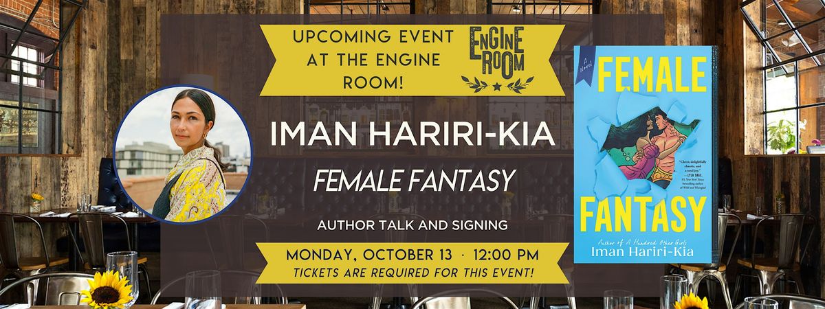 Author Brunch and Signing with IMAN HARIRI-KIA