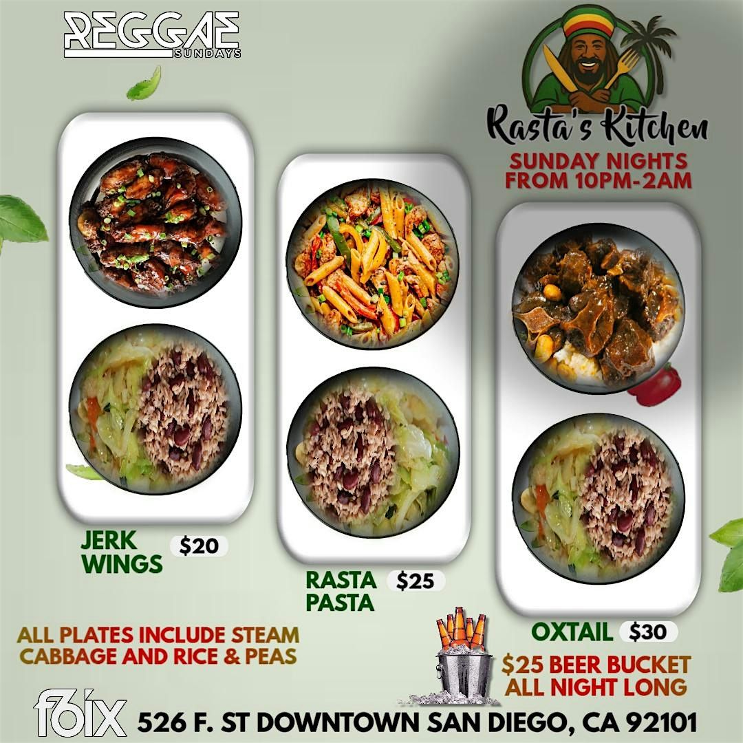 Rasta's Kitchen Jamaican Food Inside Reggae Sunday