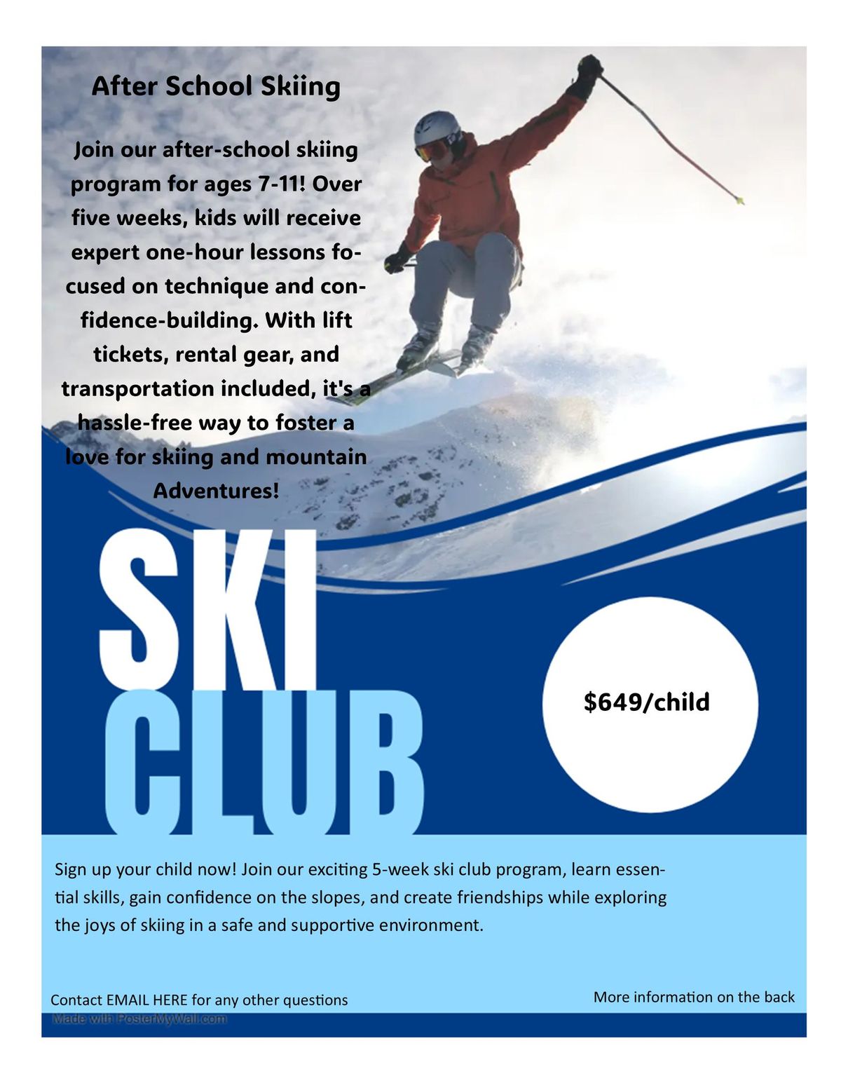 YOUTH AFTER SCHOOL SKI CLUB-ALPINE VALLEY