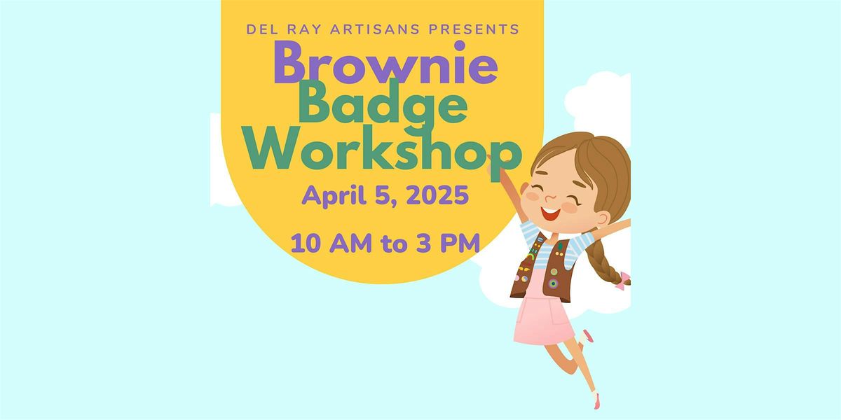 Girl Scout Brownie Badge Workshop at Del Ray Artisans