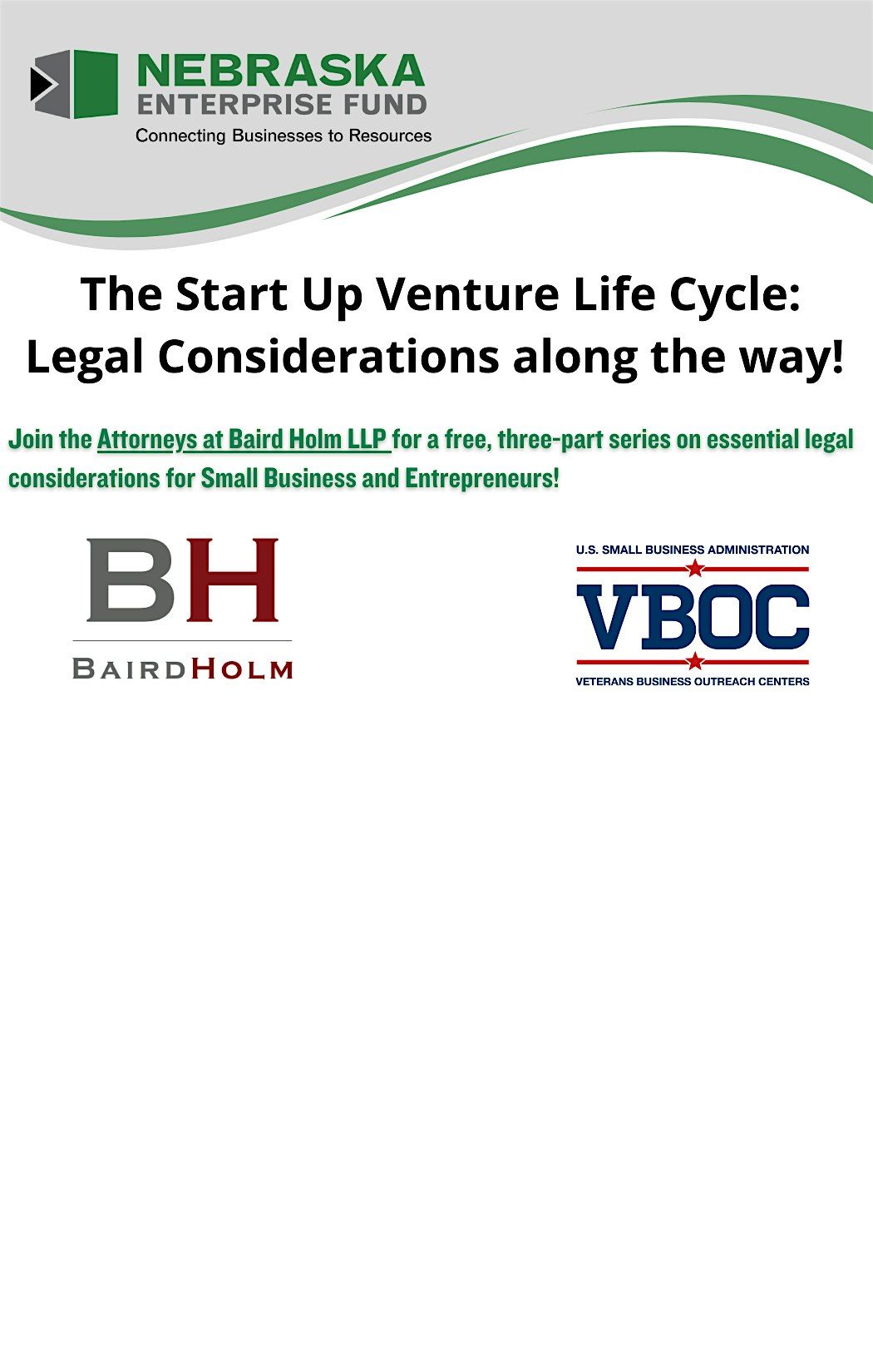 The Start Up Venture Life Cycle: Legal Considerations along the way!