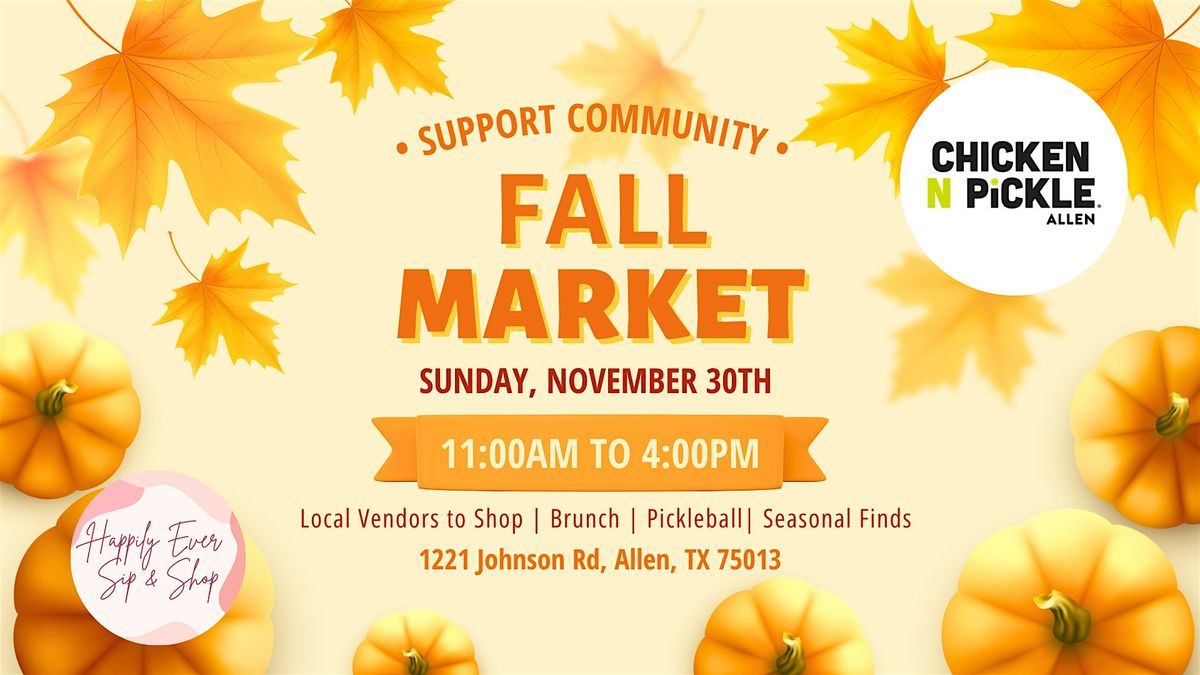 Allen Fall Vendor Market