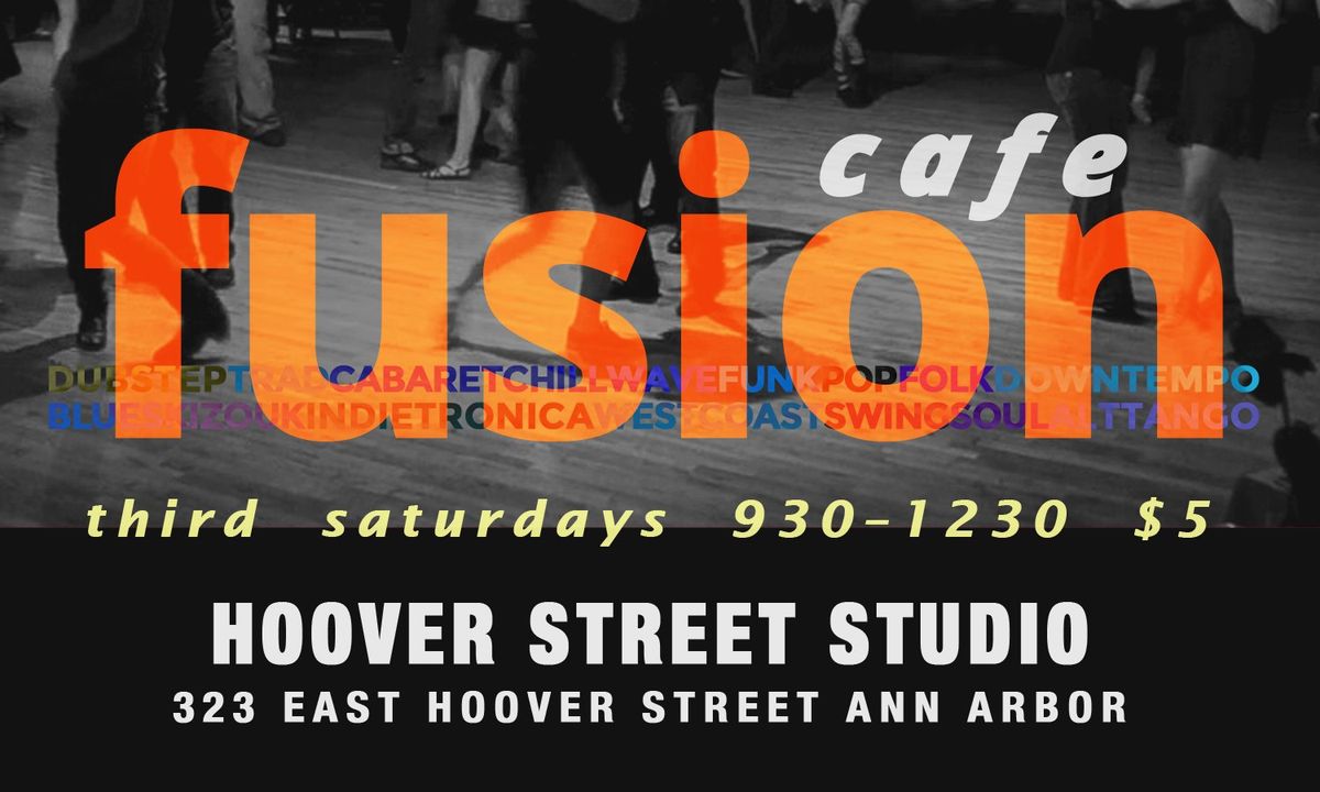 \u2668\ufe0f Fusion Cafe - SAT May 18 2024 - @ Hoover St Studio