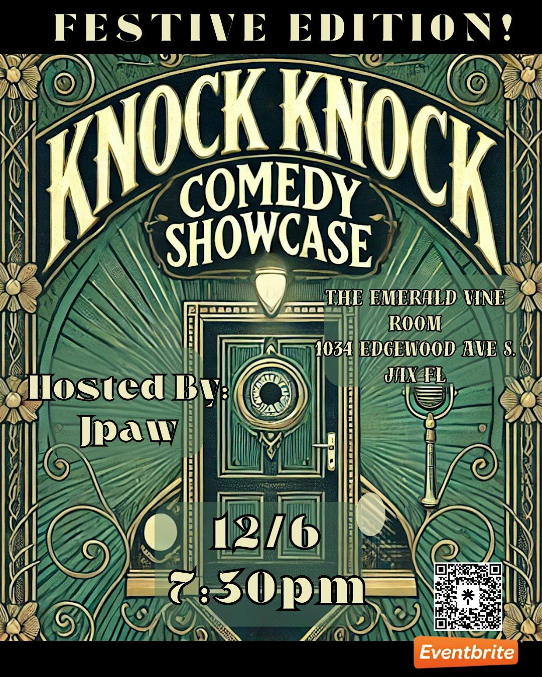 Knock Knock Comedy Showcase- Festive Edition!